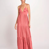 abito lungo con anello WASTA BLUSH ba&sh 