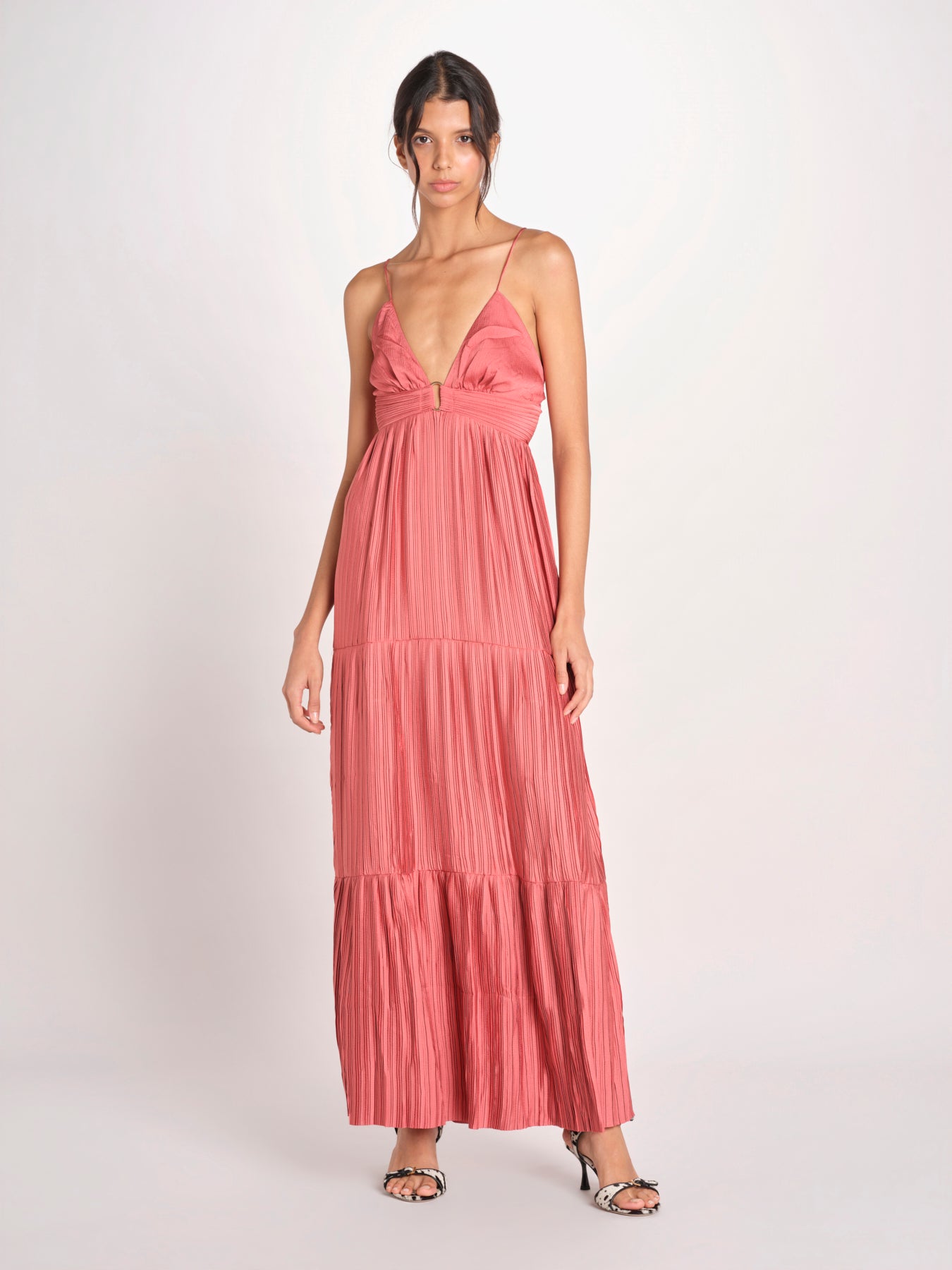 abito lungo con anello WASTA BLUSH ba&sh 
