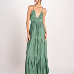 abito lungo con anello WASTA VERT ba&sh 