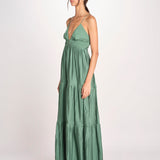 abito lungo con anello WASTA VERT ba&sh 