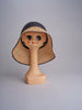 CAPELINE cappello in paglia bicolor