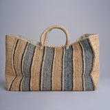 RHEA borsa in paglia a righe grandi SAC RHEA 01BG475 MULTI bagatelle france 