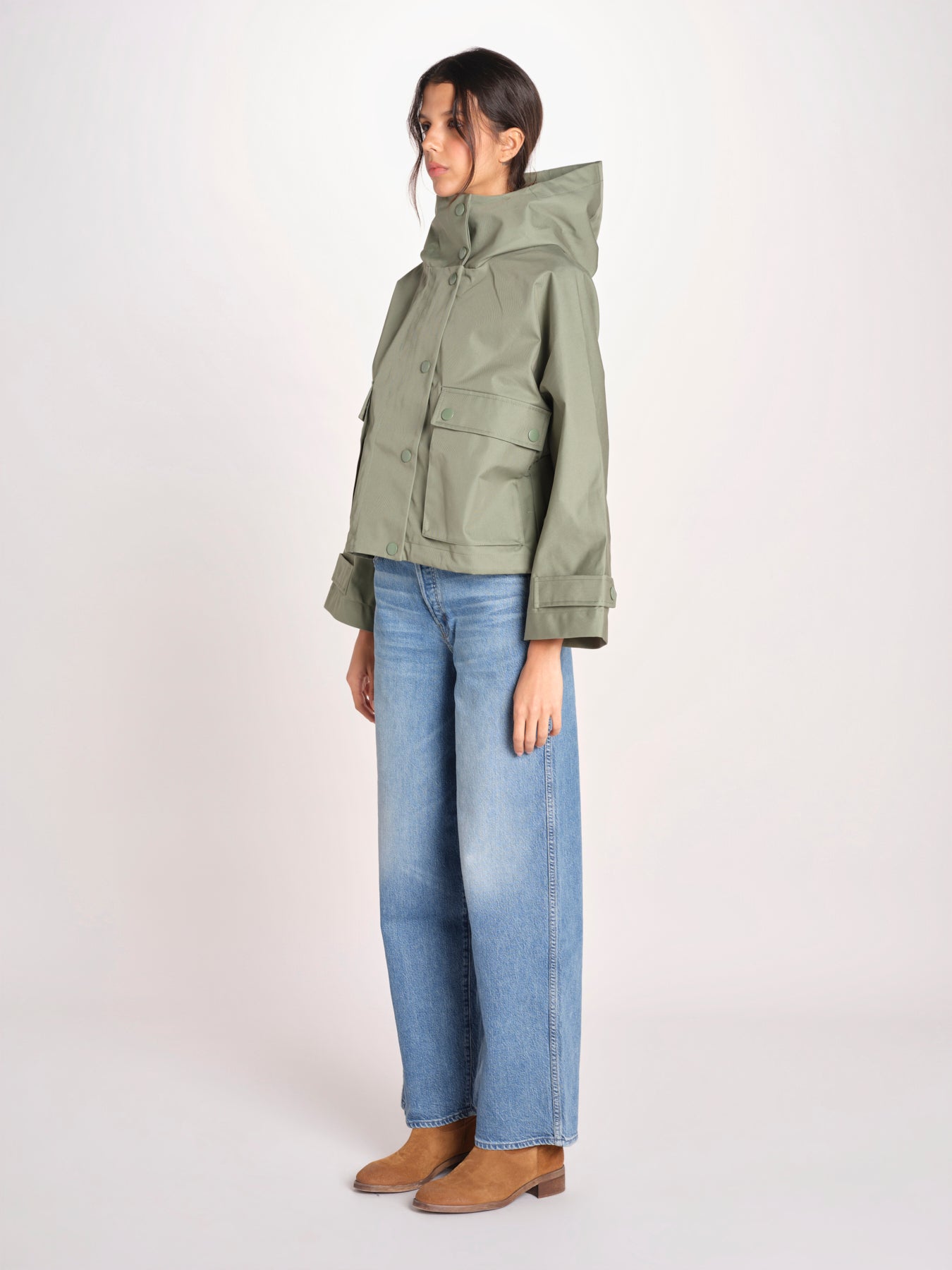giacca nylon JENNA S P1839_PS26 948 EUCALIPTO bellerose 