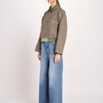 bomber in nylon JENNER P1840_PS26 167 SAGE bellerose 