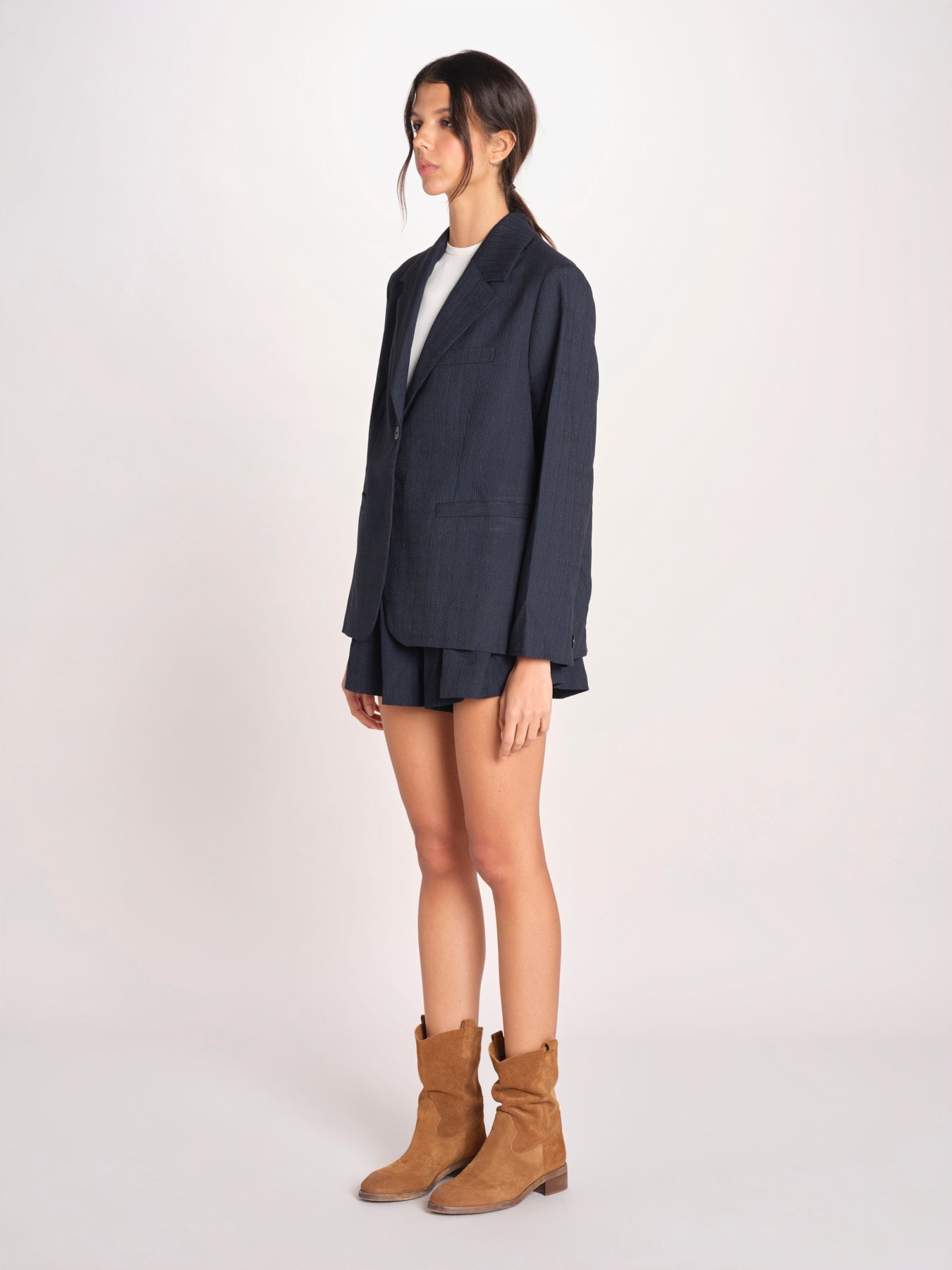 giacca gessata VALENTI S1123_PS26 STA STRIPE A bellerose 