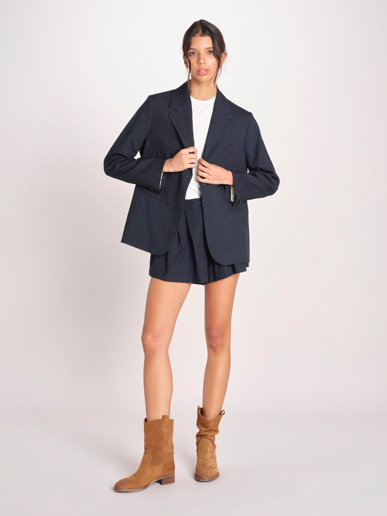 giacca gessata VALENTI S1123_PS26 STA STRIPE A bellerose 