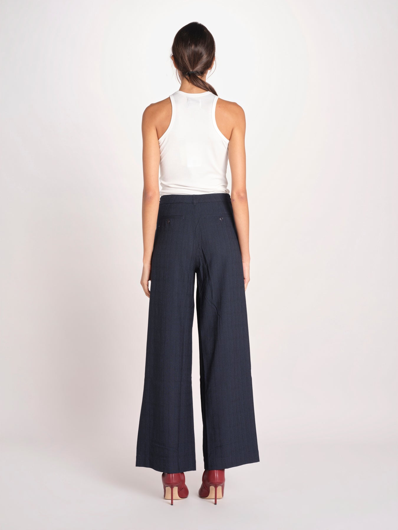 pantalone gessato VOLKERT61 S1123_PS26 STA STRIPE A bellerose 