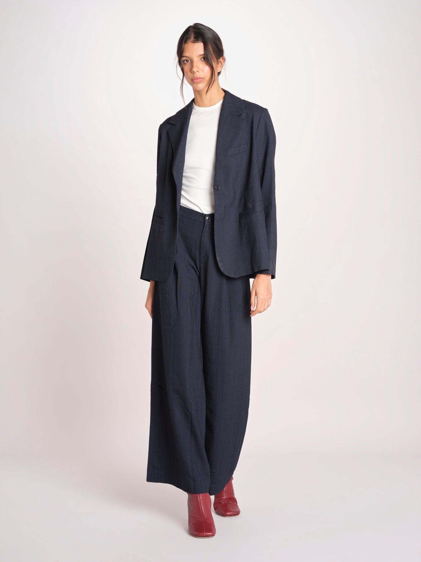 pantalone gessato VOLKERT61 S1123_PS26 STA STRIPE A bellerose 