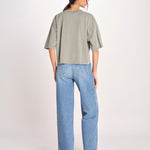 t-shirt over VOSS61 T1473_PS26 721 OXYD GREY bellerose 