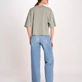 t-shirt over VOSS61 T1473_PS26 721 OXYD GREY bellerose 