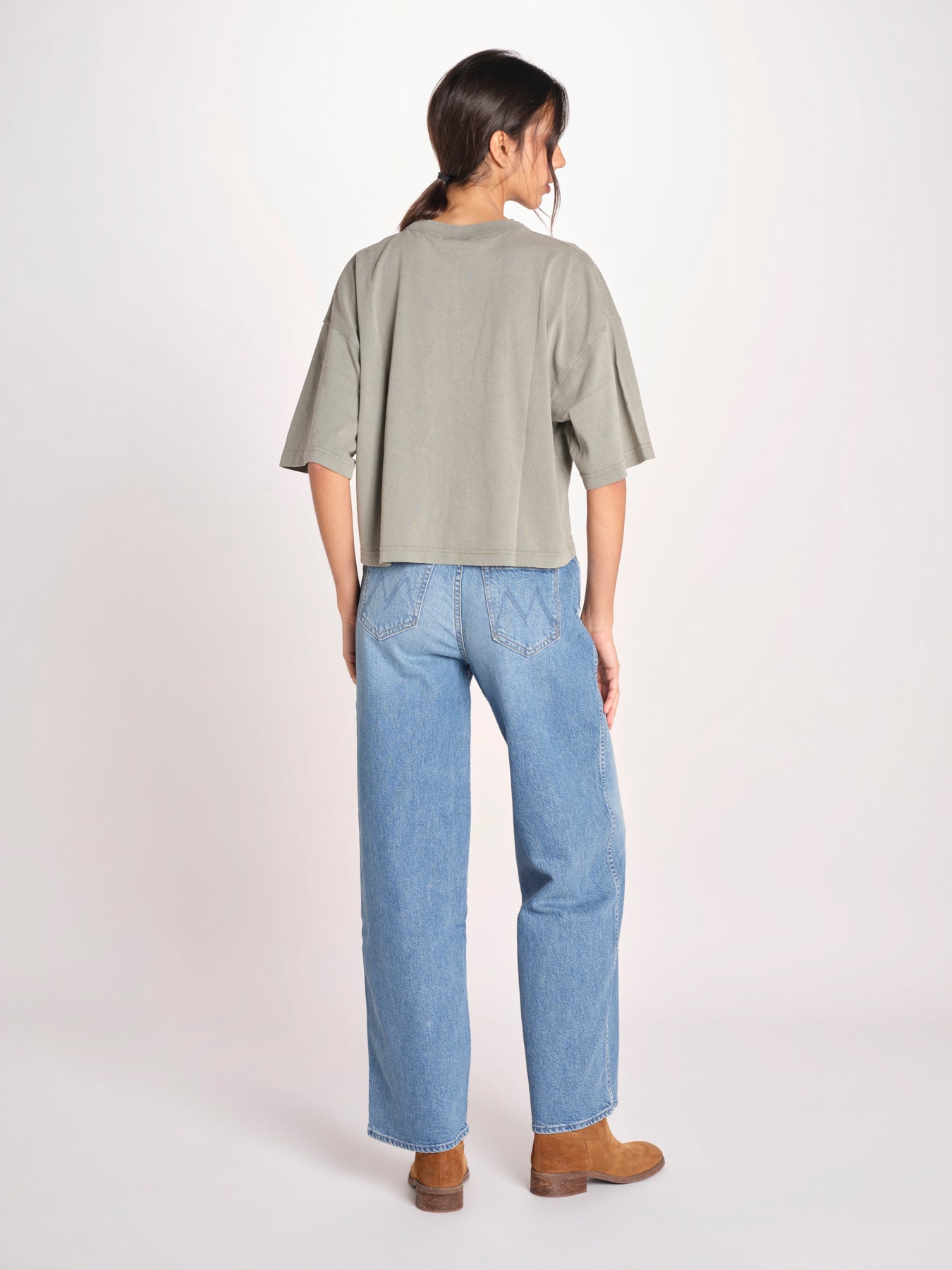 t-shirt over VOSS61 T1473_PS26 721 OXYD GREY bellerose 