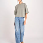 t-shirt over VOSS61 T1473_PS26 721 OXYD GREY bellerose 