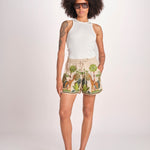 short con giraffe BE24865 BEIGE benaras soleil 