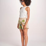 short con giraffe BE24865 BEIGE benaras soleil 