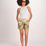 short con giraffe BE24865 BEIGE benaras soleil 