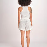 short con giraffe BE24865 WHITE MULTI benaras soleil 