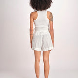short con giraffe BE24865 WHITE MULTI benaras soleil 
