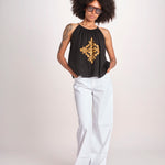 top riocamo greche BE25204 BLACK benaras soleil 