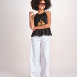 top riocamo greche BE25204 BLACK benaras soleil 