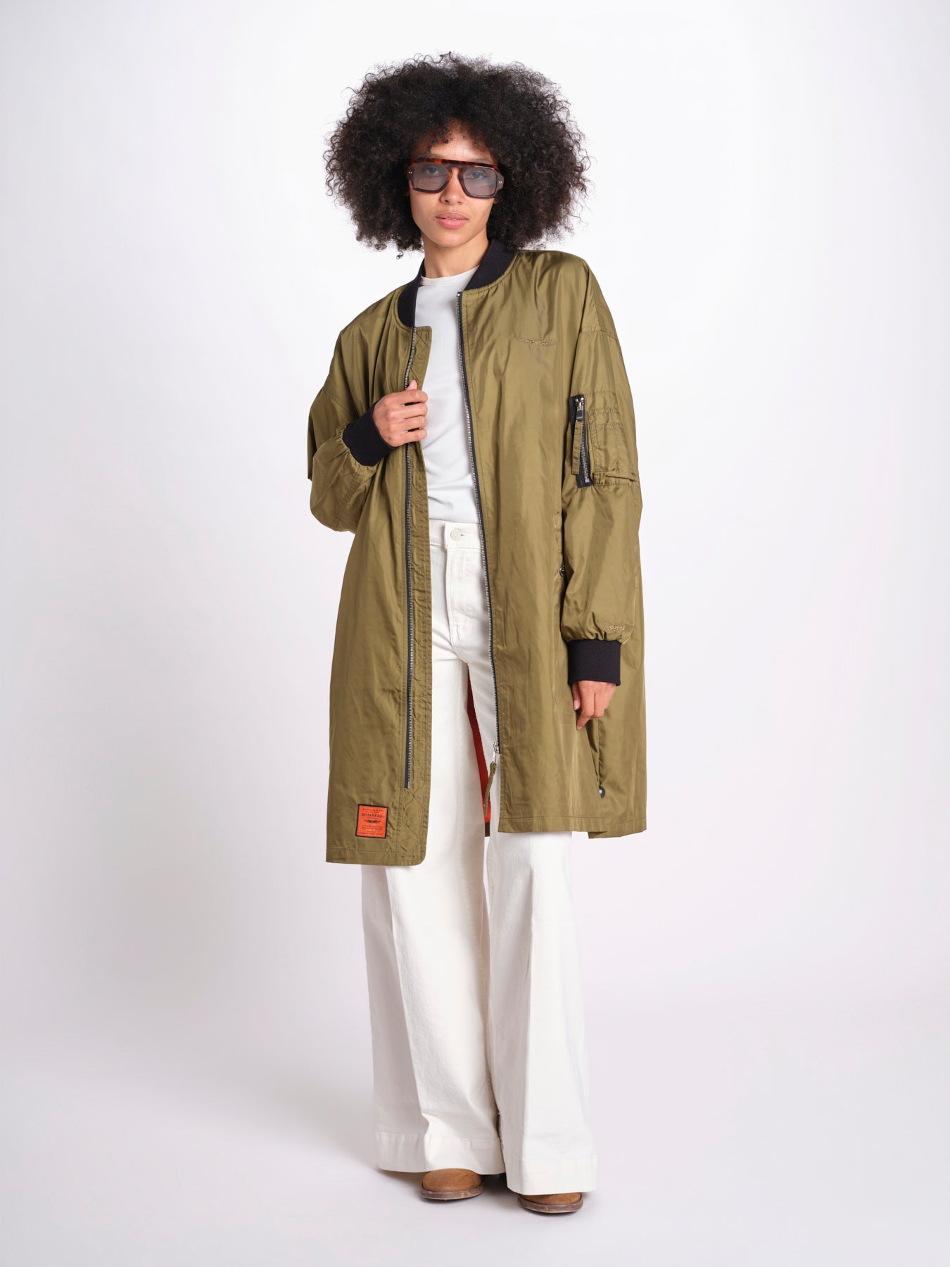 bomber lungo senza elastico BMMA205B6 KAK bombers original 