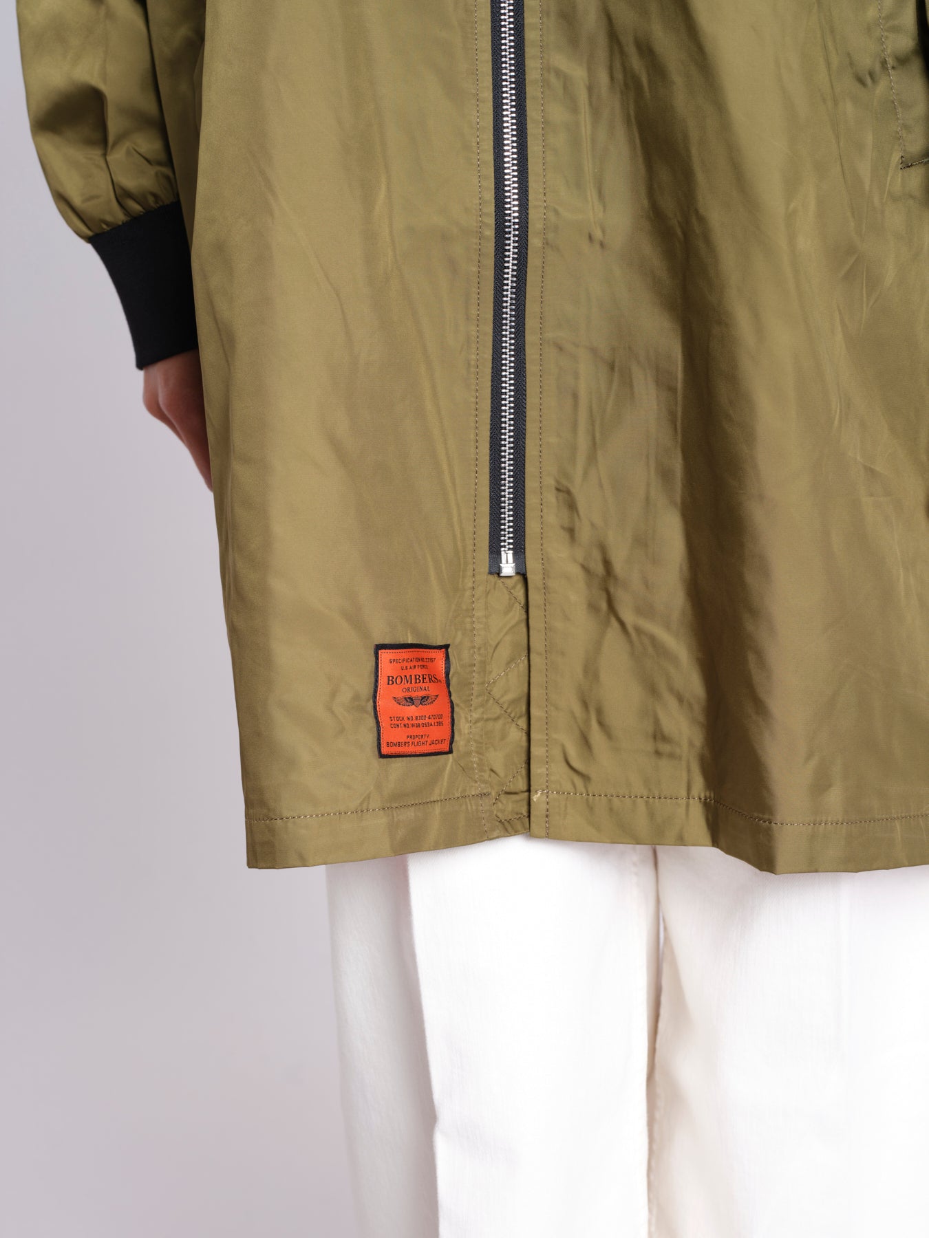 bomber lungo senza elastico BMMA205B6 KAK bombers original 
