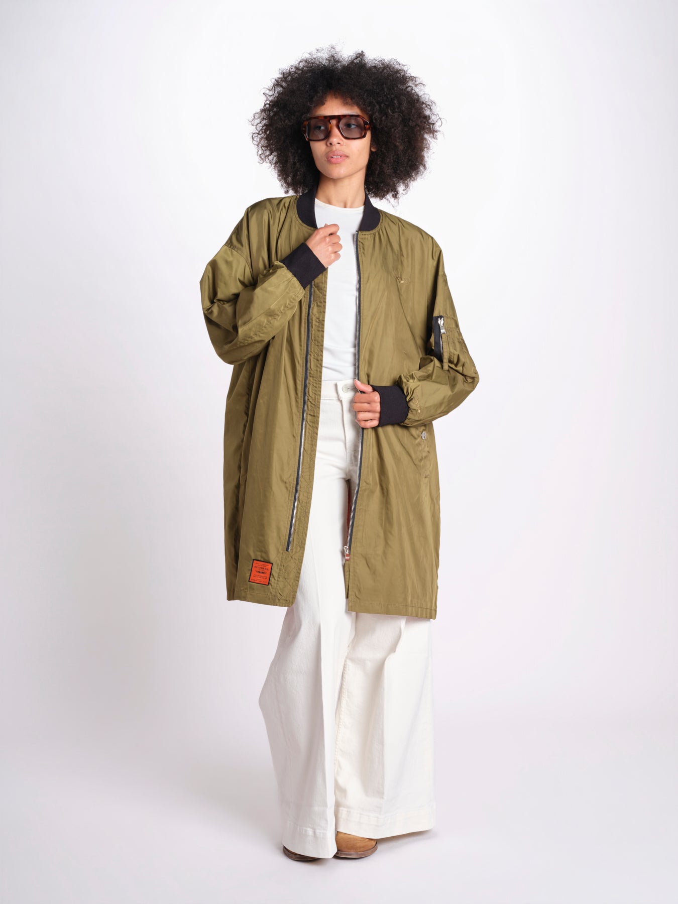 bomber lungo senza elastico BMMA205B6 KAK bombers original 