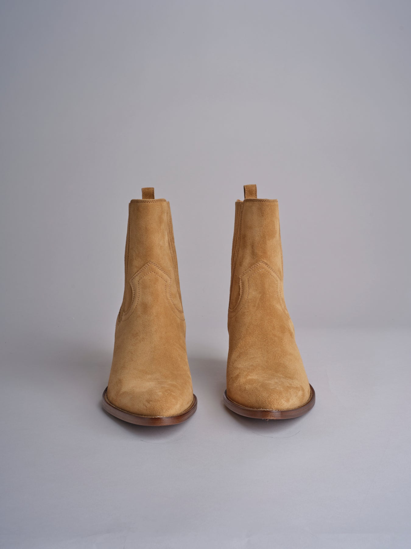 stivaletto texano B1019LI- DC RAME buttero 