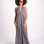 tuta con treccia ESTIA TONE GREY christianzen 