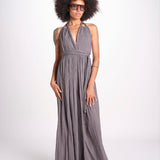 tuta con treccia ESTIA TONE GREY christianzen 