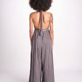 tuta con treccia ESTIA TONE GREY christianzen 