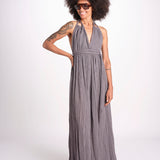 tuta con treccia ESTIA TONE GREY christianzen 