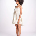 mini abito con spallina MIRABELA MINI WHITE christianzen 