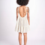 mini abito con spallina MIRABELA MINI WHITE christianzen 