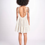 mini abito con spallina MIRABELA MINI WHITE christianzen 