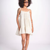 mini abito con spallina MIRABELA MINI WHITE christianzen 