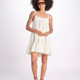 mini abito con spallina MIRABELA MINI WHITE christianzen 