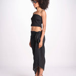 pareo in lurex gessato NORA BLACK christianzen 