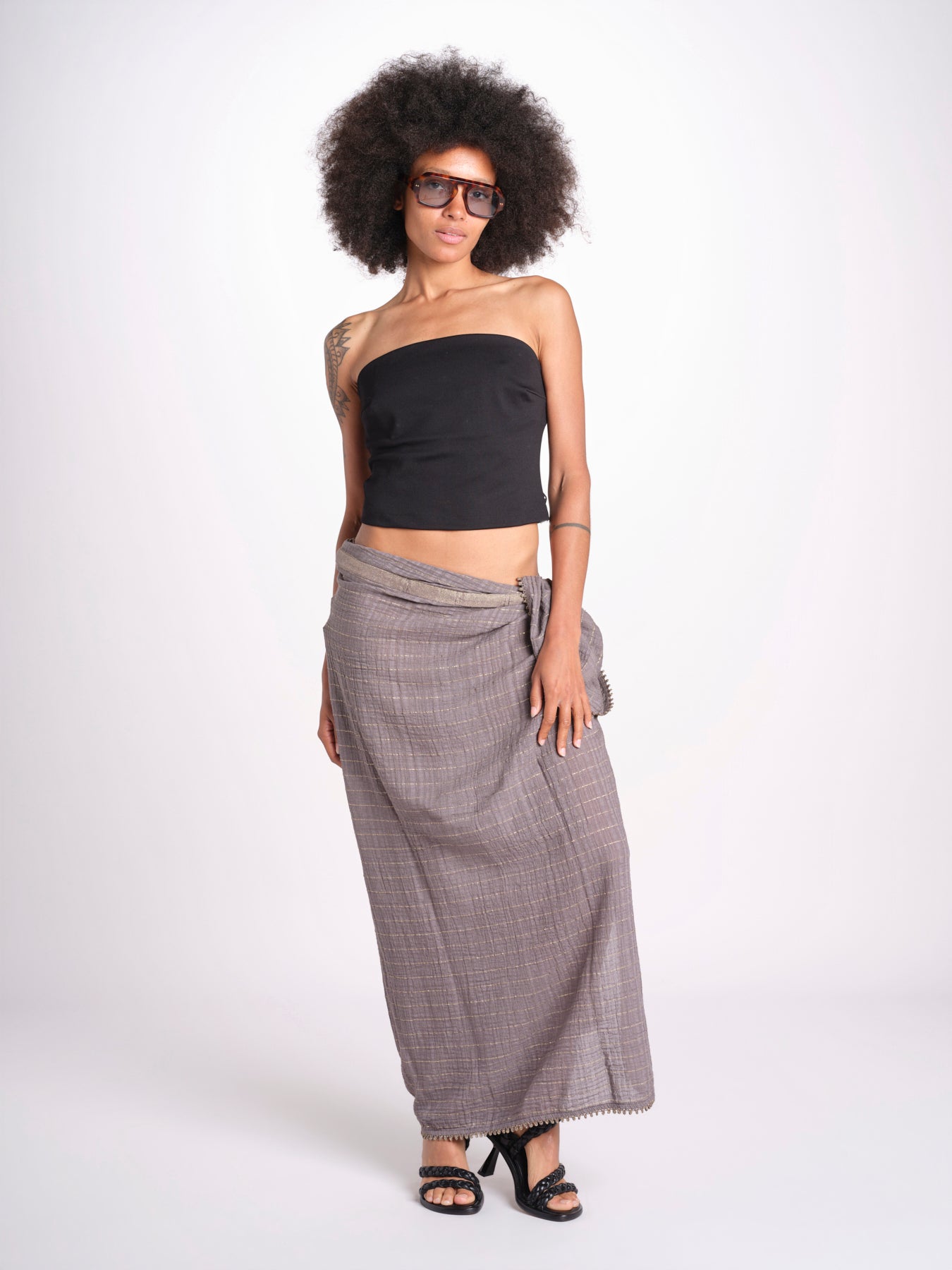 pareo in lurex gessato NORA STONE christianzen 