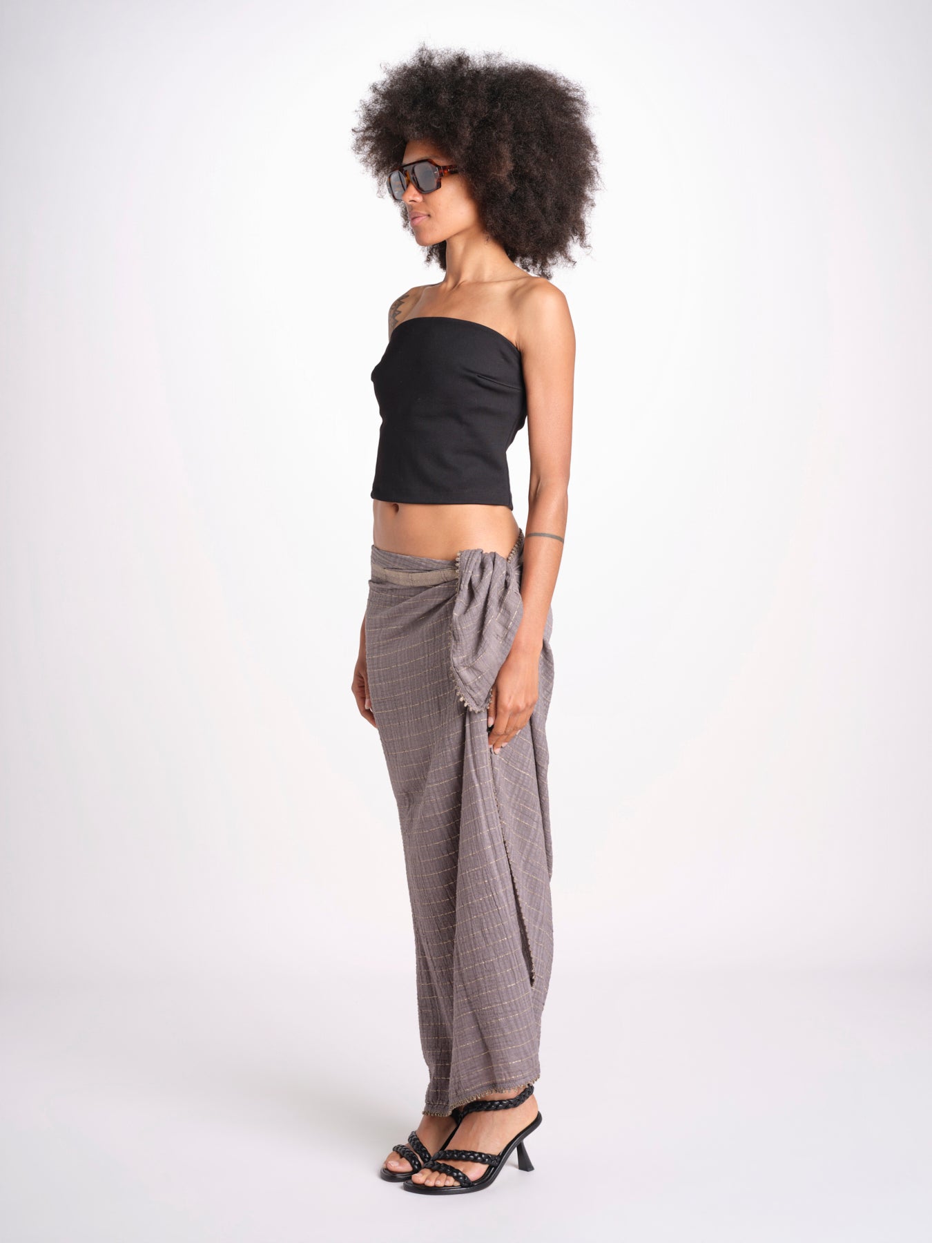 pareo in lurex gessato NORA STONE christianzen 