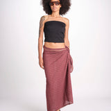 pareo in lurex gessato NORA WINE christianzen 
