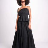 top con elastico PHOEBE BLACK christianzen 