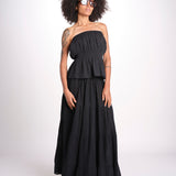 top con elastico PHOEBE BLACK christianzen 