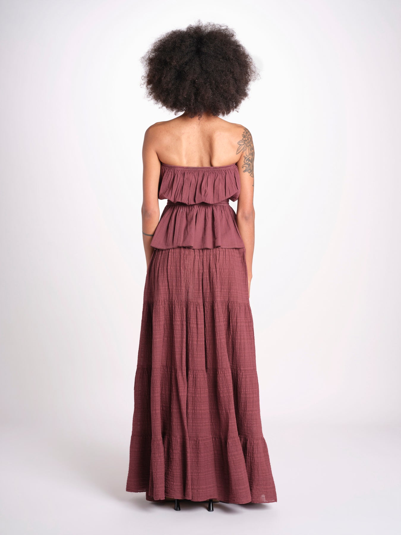 top con elastico PHOEBE WINE christianzen 