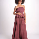 top con elastico PHOEBE WINE christianzen 