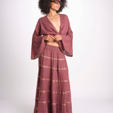 gonna lunga in lurex gessato SERENA WHITE christianzen 
