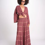 gonna lunga in lurex gessato SERENA WHITE christianzen 