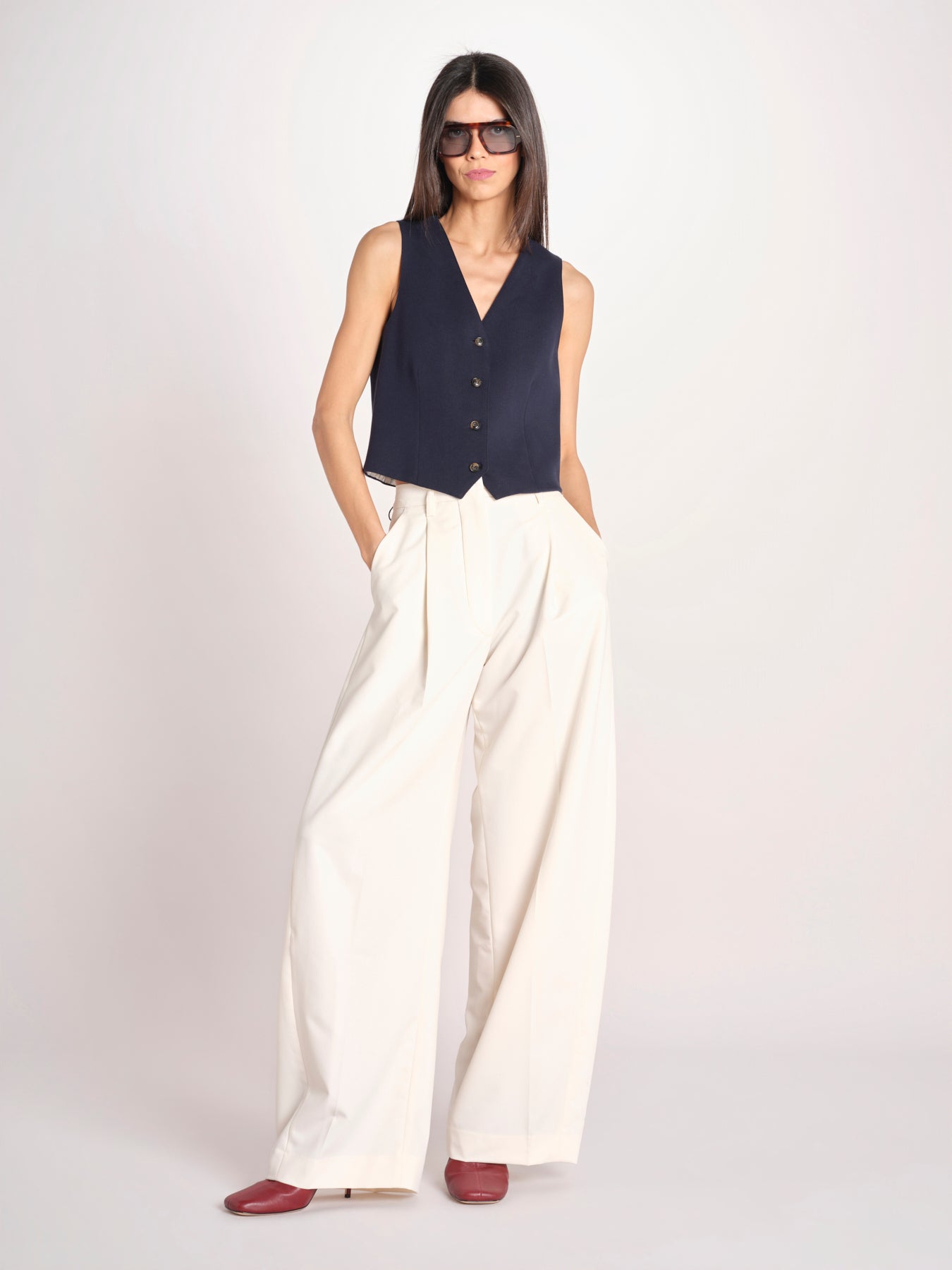 gilet in felpa FD3818 447 circolo 1901 