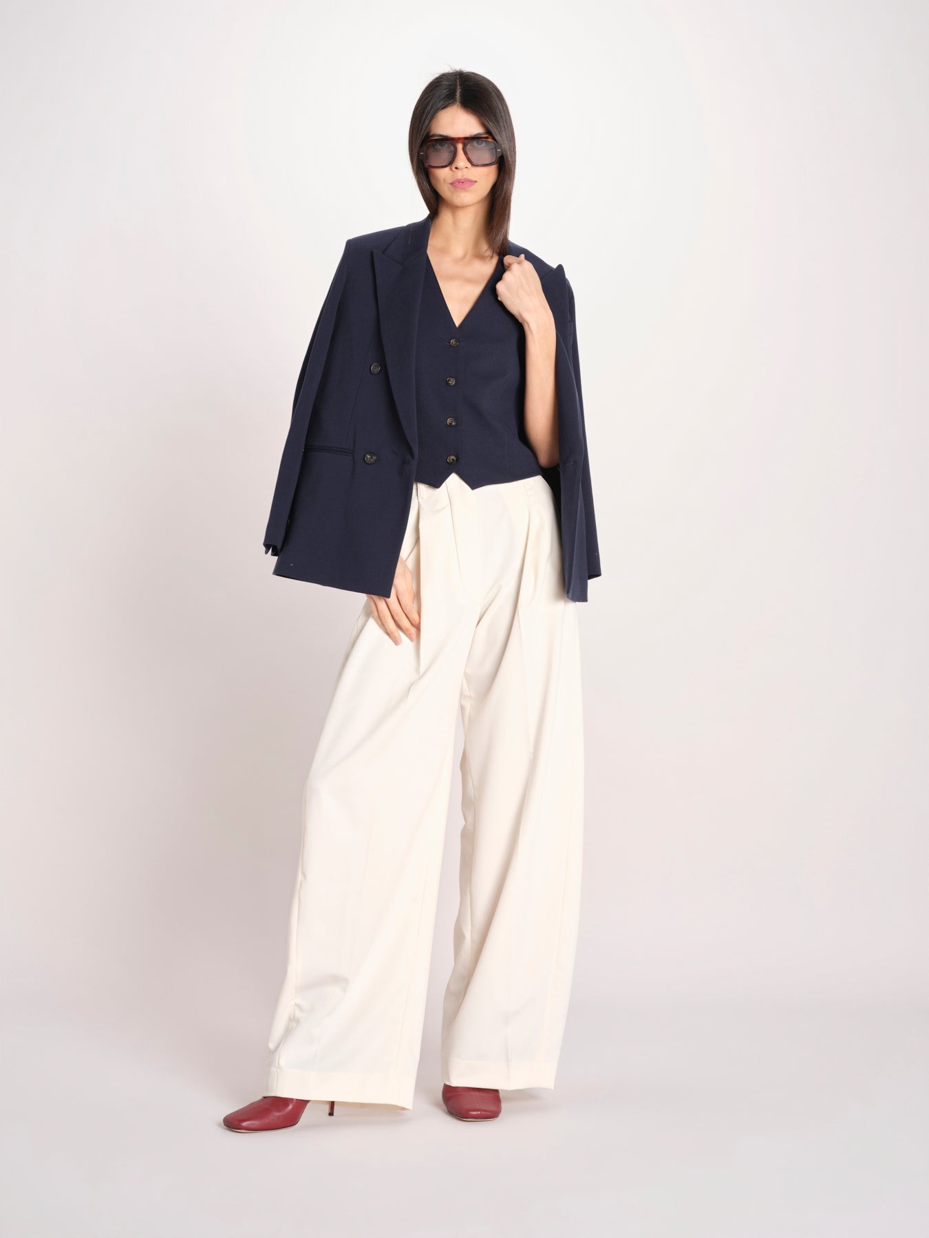 gilet in felpa FD3818 447 circolo 1901 