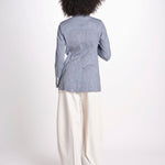 giacca lunga spina piccola FD3932 NAVY circolo 1901 