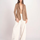 blazer un bottone in lino e cotone FD3962 9150 circolo 1901 